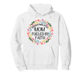 Overstimulated Mom Fueled Faith Hoodie - Graphic Print for Adults - T-Shirt, Sweatshirt, Hoodie