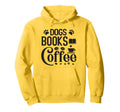 Cozy Reading Coffee Dog Lover Gift T-Shirt - Novelty Apparel for Adults - T-Shirt, Sweatshirt, Hoodie
