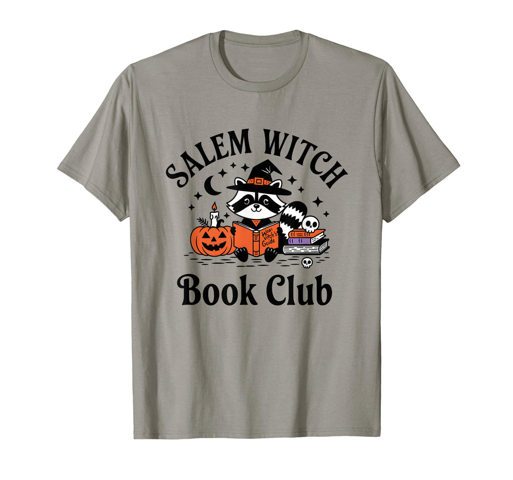 Halloween Raccoon Reading Sweatshirt - Fun Novelty Design Men Women - T-Shirt, Sweatshirt, Hoodie