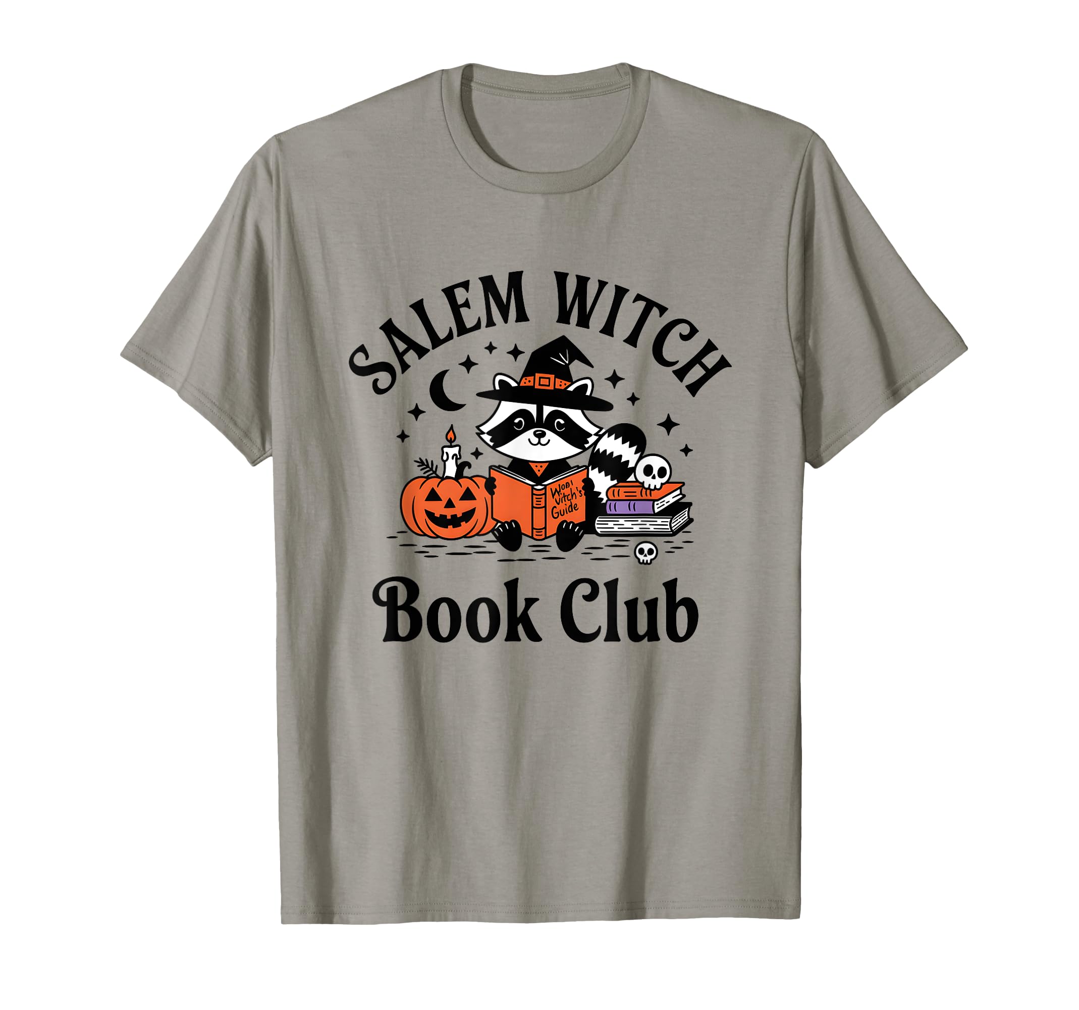 Halloween Raccoon Reading Sweatshirt - Fun Novelty Design Men Women - T-Shirt, Sweatshirt, Hoodie