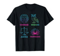 Four Pillars Stoicism Meditation And T-Shirt - Streetwear Style Unisex - T-Shirt, Sweatshirt, Hoodie