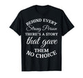 Behind Every Strong Person Theres Story T-Shirt - Trendy Graphic Unisex - T-Shirt, Sweatshirt, Hoodie