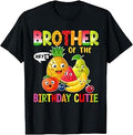 Brother of The Birthday Cutie Girl Family Fruit Birthday Hey T-Shirt Unisex T-shirt, Sweatshirt, Hoodie, Long Sleeve Tee - T-Shirt, Sweatshirt, Hoodie