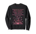 Bibliophile Romance Book Genre Sweatshirt - Streetwear Style Men Women - T-Shirt, Sweatshirt, Hoodie