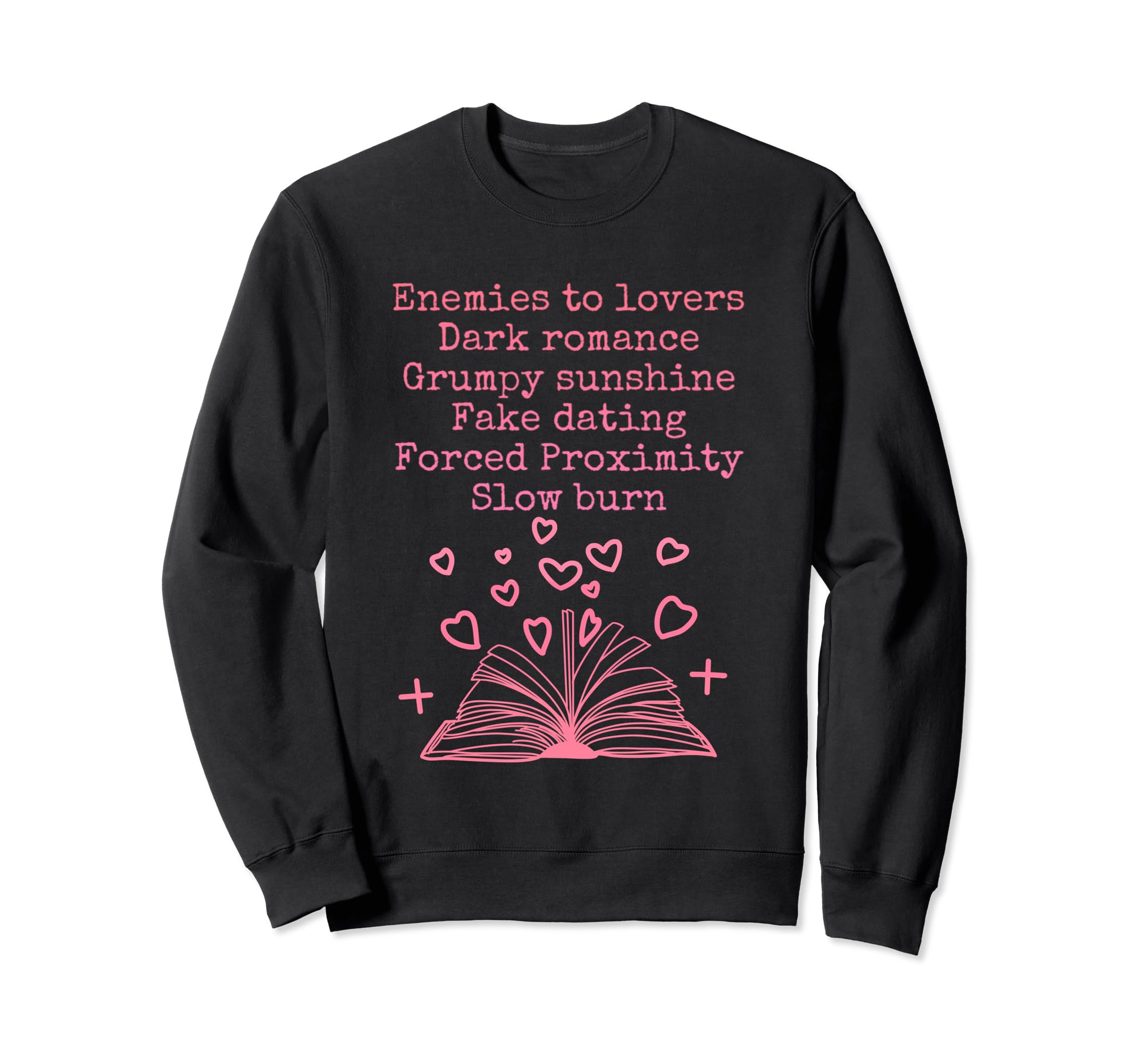 Bibliophile Romance Book Genre Sweatshirt - Streetwear Style Men Women - T-Shirt, Sweatshirt, Hoodie