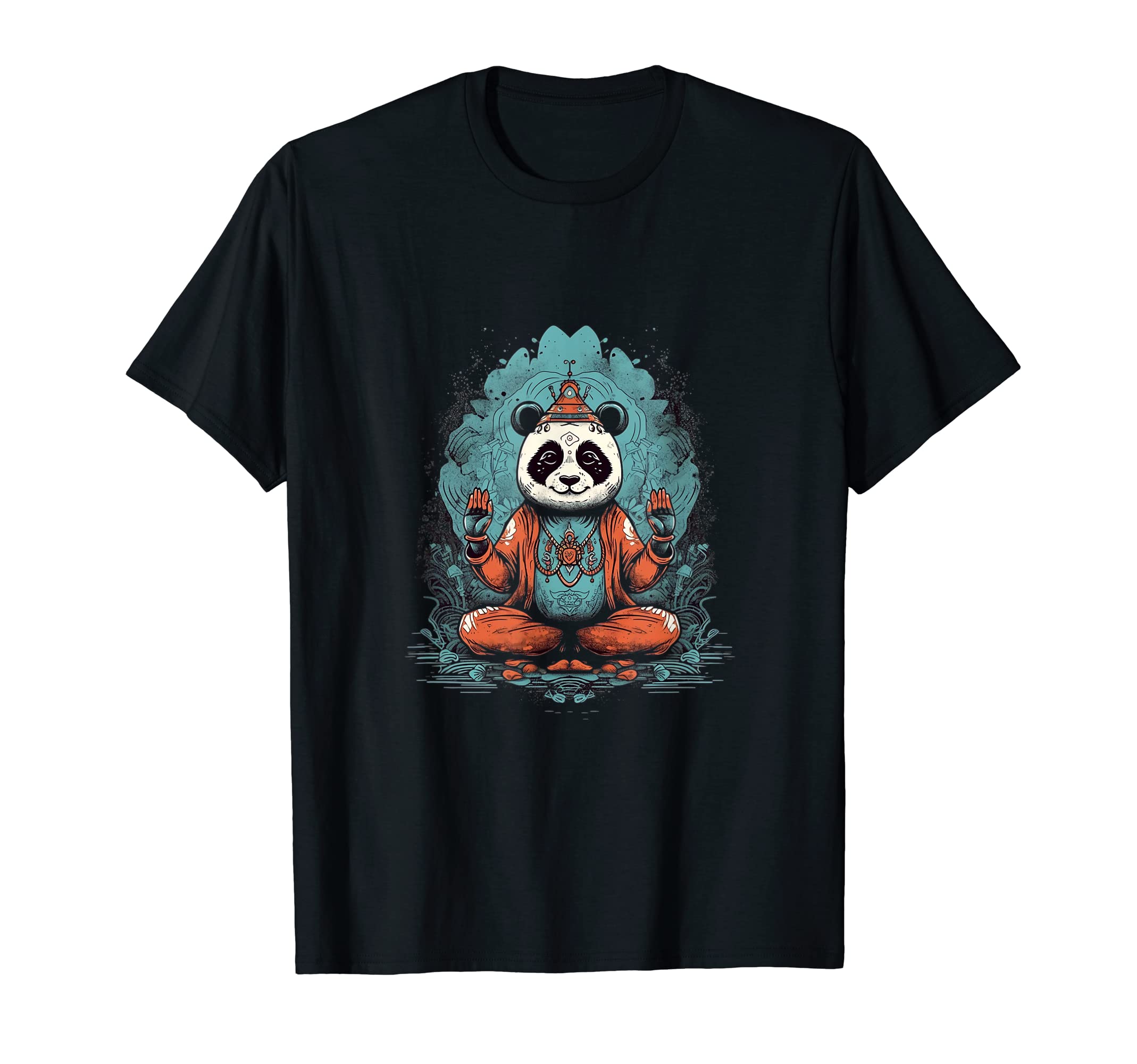 Yoga Meditation Panda Mindfulness Zen T-Shirt - Unique Graphic Unisex - T-Shirt, Sweatshirt, Hoodie