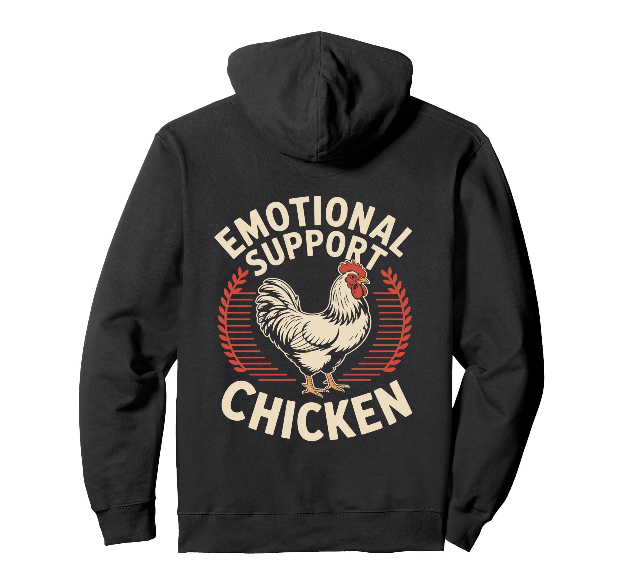 Emotional Support Chicken Do Not Pet Sweatshirt - Unique Graphic Unisex - T-Shirt, Sweatshirt, Hoodie