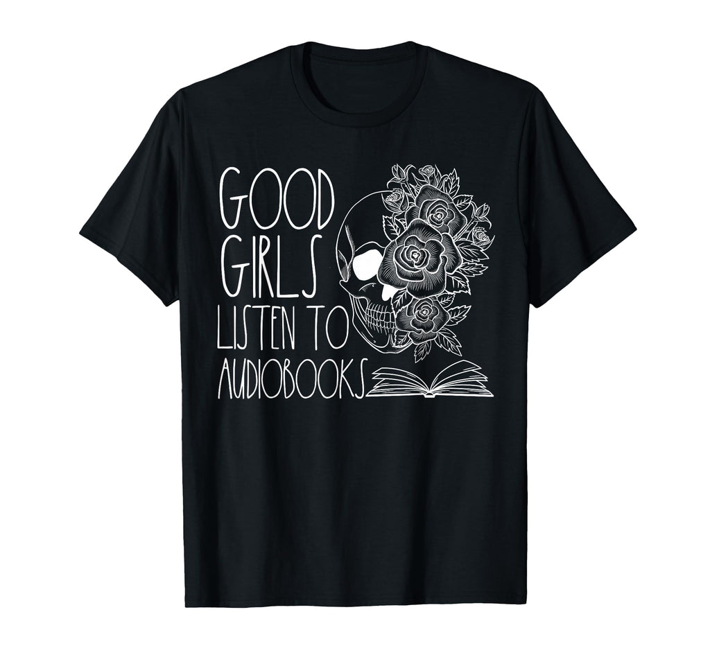 Audio Book Dark Romance Good Love T-Shirt - Minimalist Print Men Women - T-Shirt, Sweatshirt, Hoodie
