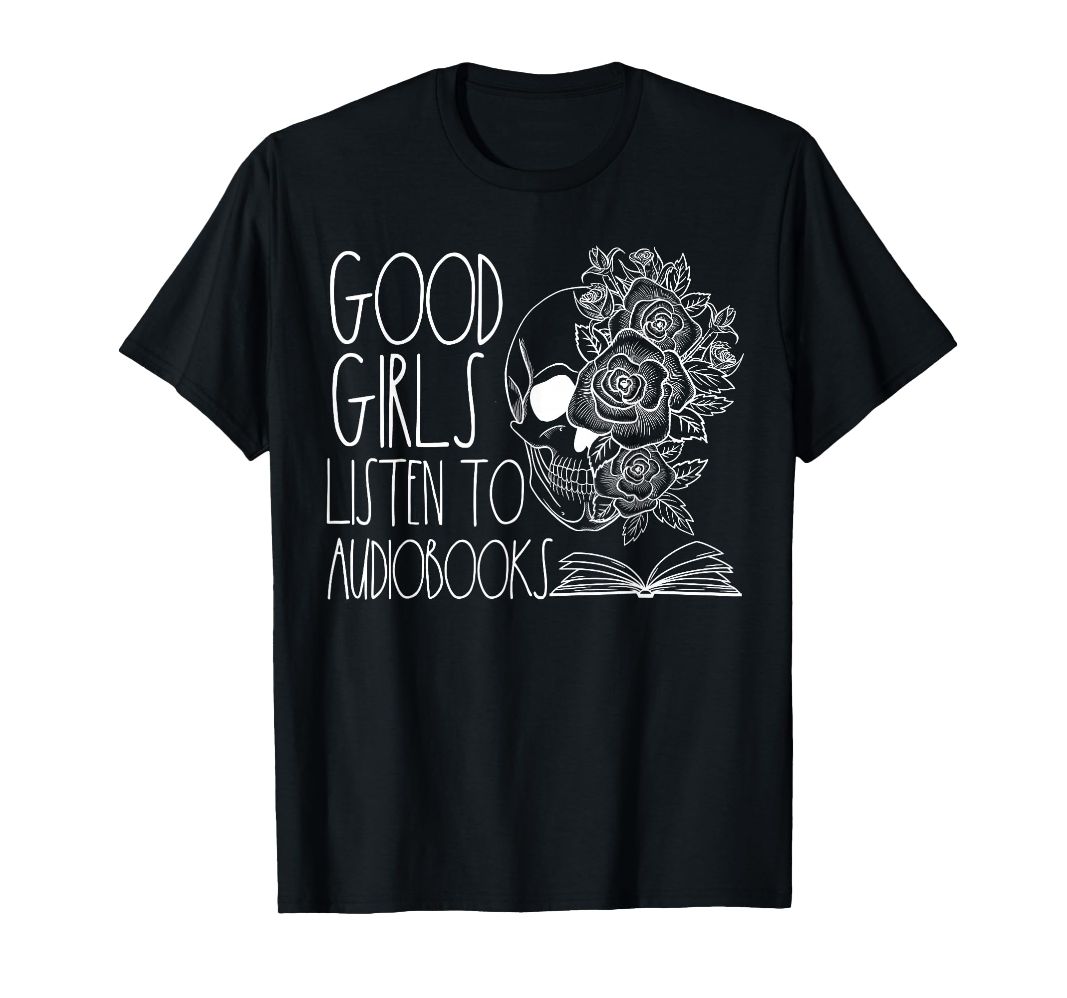 Audio Book Dark Romance Good Love T-Shirt - Minimalist Print Men Women - T-Shirt, Sweatshirt, Hoodie