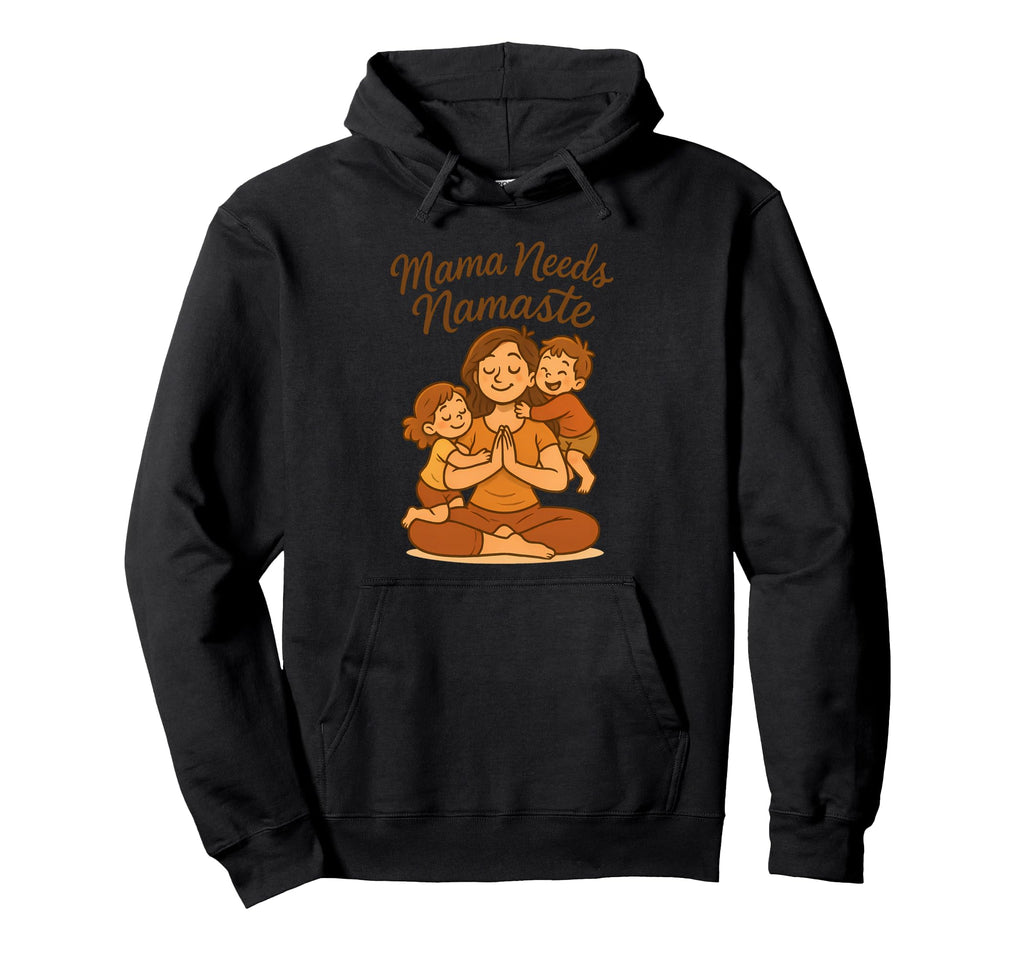 Funny Mom Zen Yoga Meditation Hoodie - Casual Everyday Wear for Adults - T-Shirt, Sweatshirt, Hoodie