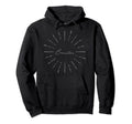Breathe Starburst Calming Peaceful Hoodie - Custom Art Print Unisex - T-Shirt, Sweatshirt, Hoodie