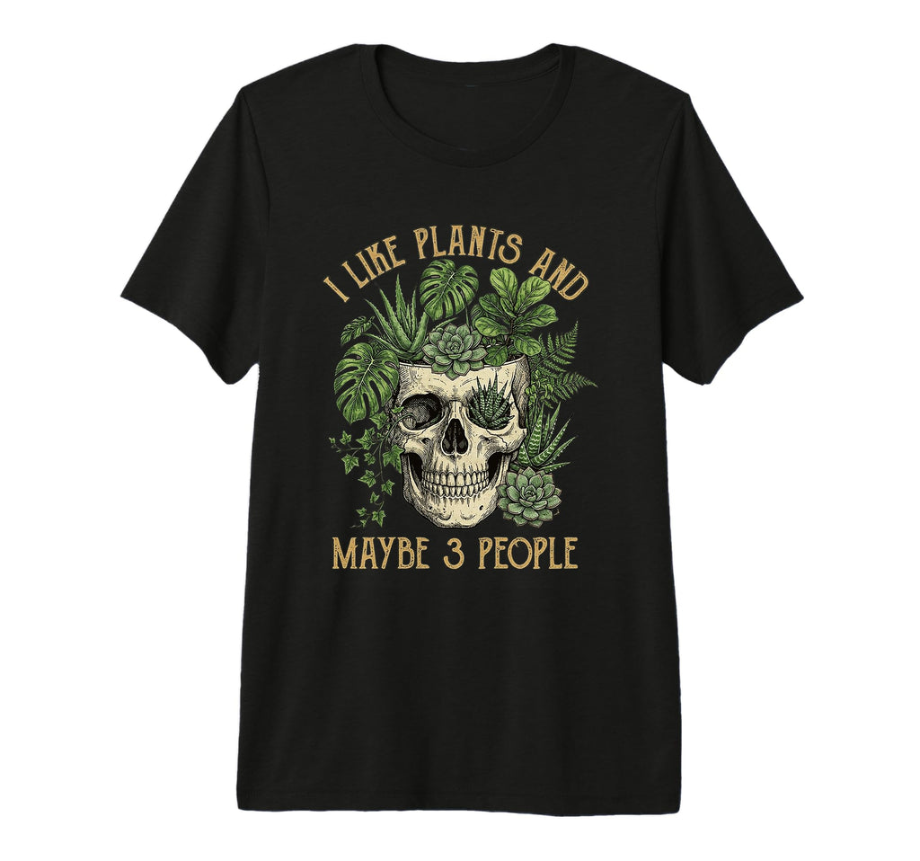 Funny Introvert Plant Lover Botanical T-Shirt - Graphic Print Men Women - T-Shirt, Sweatshirt, Hoodie