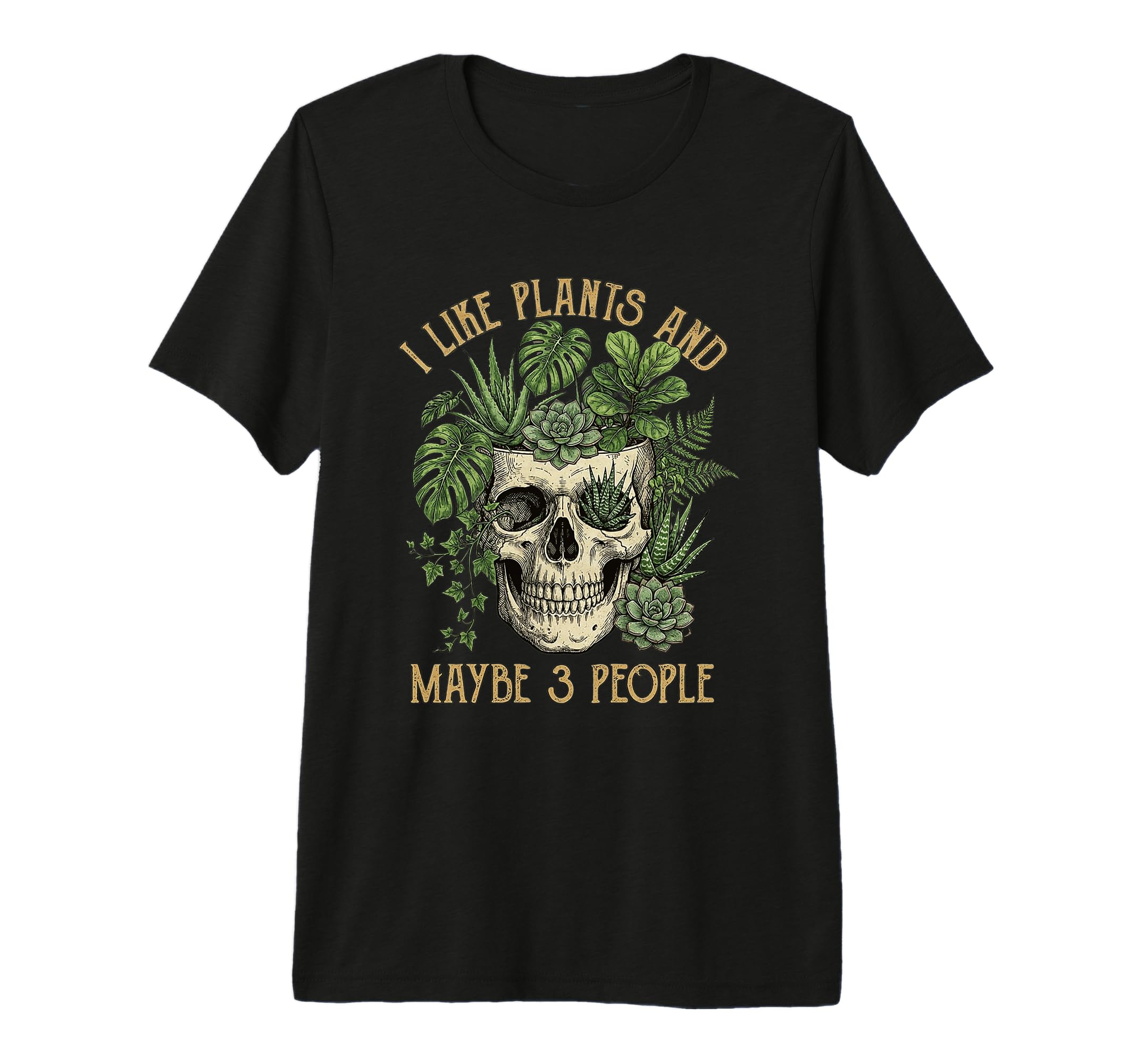 Funny Introvert Plant Lover Botanical T-Shirt - Graphic Print Men Women - T-Shirt, Sweatshirt, Hoodie