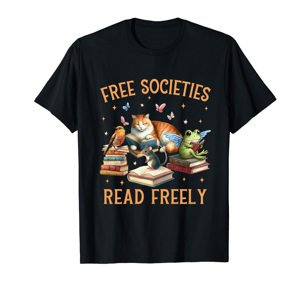 Banned Book Reading Lover Free That T-Shirt - Minimalist Print for Adults - T-Shirt, Sweatshirt, Hoodie