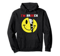 Confused Smile Im Broken Invisible Hoodie - Aesthetic Graphic for Adults - T-Shirt, Sweatshirt, Hoodie