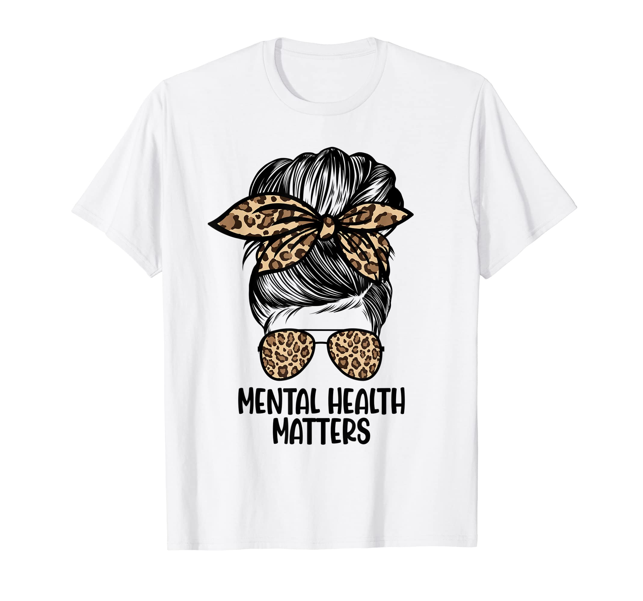 Mental Health Matters Human Brain T-Shirt - Casual Everyday Wear Men Women - T-Shirt, Sweatshirt, Hoodie