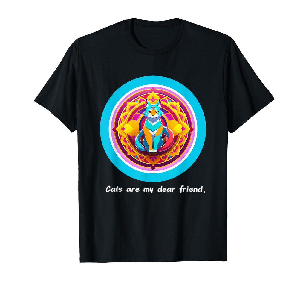 Cats Are My Best Friends Sacred T-Shirt - Streetwear Style Men Women - T-Shirt, Sweatshirt, Hoodie