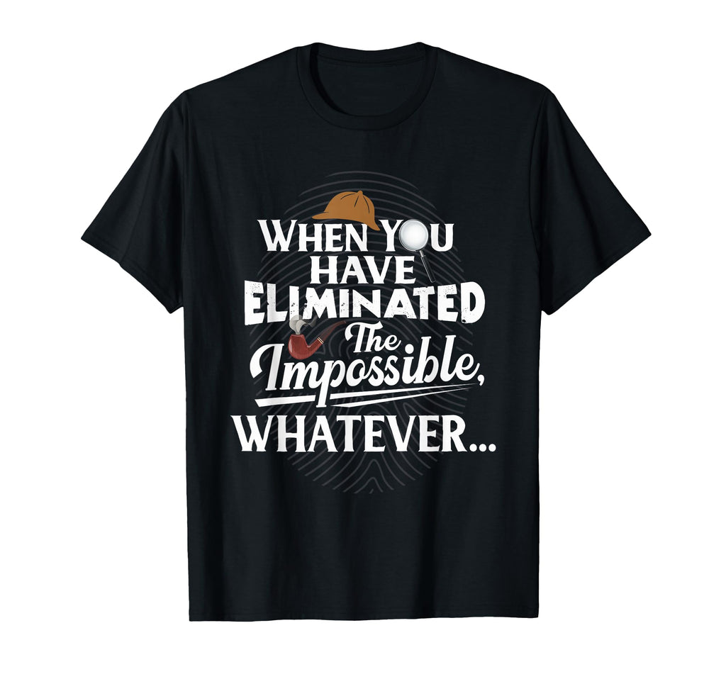 Sherlock Holmes Gifts Sherlock T-Shirt - Aesthetic Graphic for Adults - T-Shirt, Sweatshirt, Hoodie