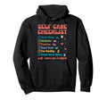 Self Care Isnt Selfish Self Love Promotion Hoodie - Trendy Graphic Unisex - T-Shirt, Sweatshirt, Hoodie