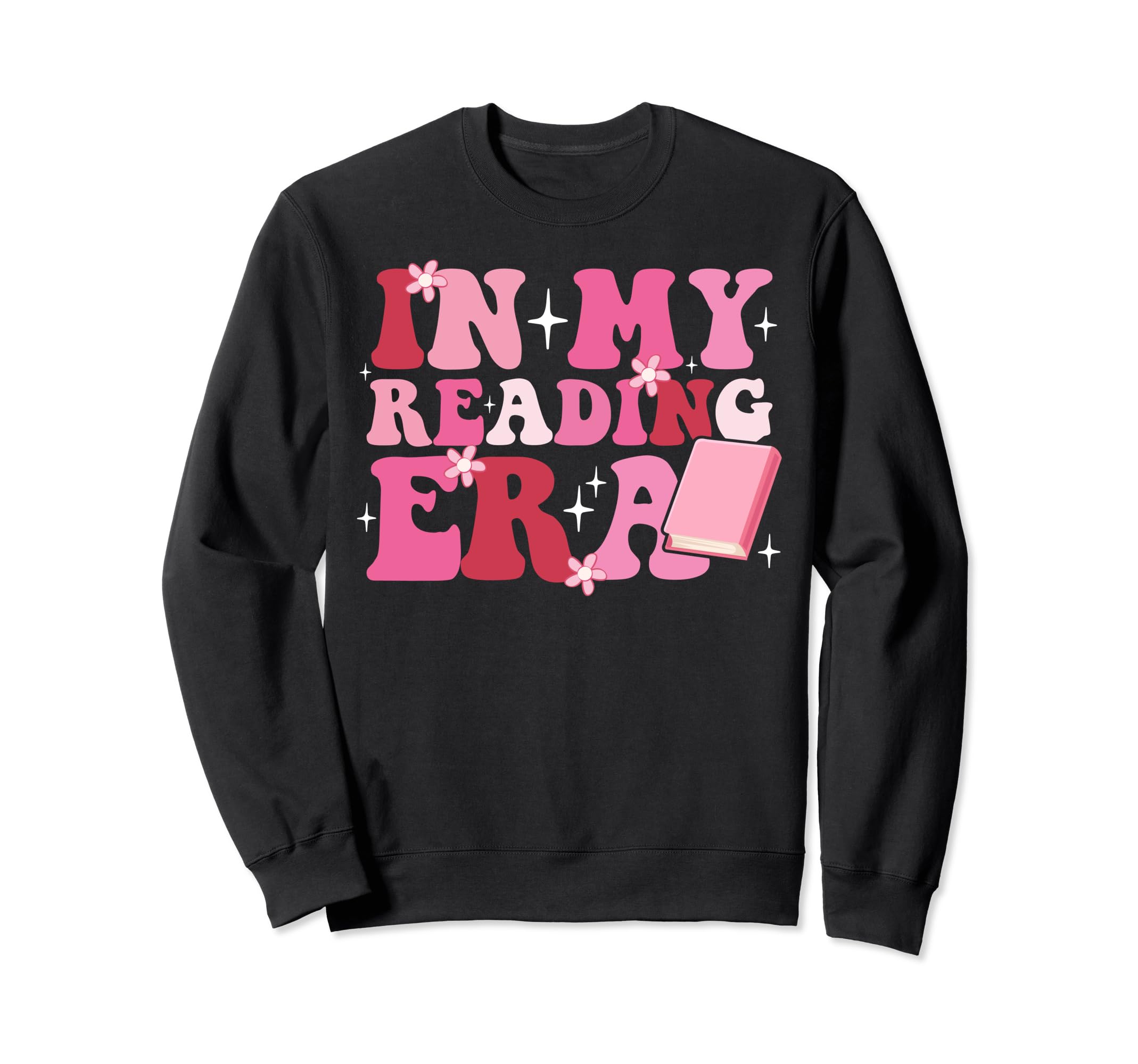 My Reading Era Groovy Book Lovers Sweatshirt - Fun Novelty Design Unisex - T-Shirt, Sweatshirt, Hoodie