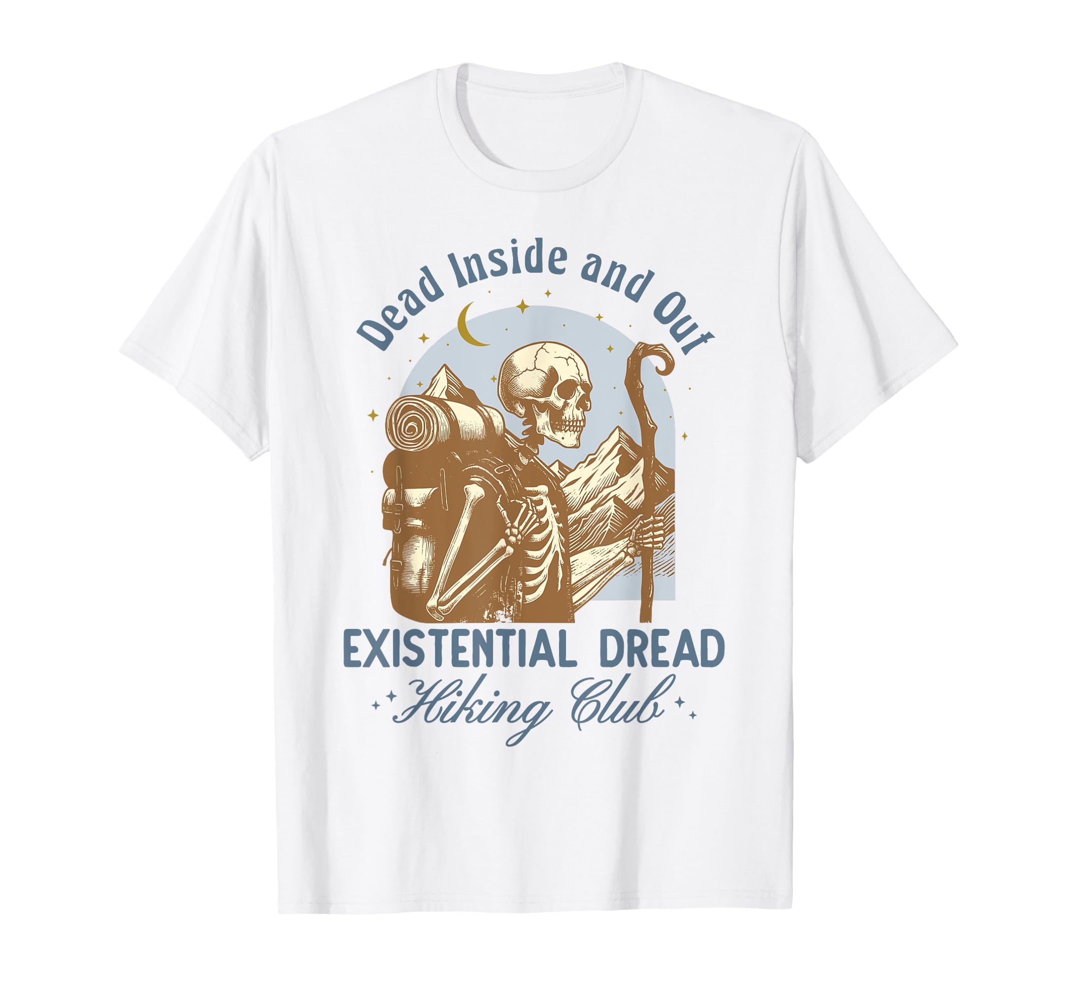Funny Introvert Hiking Club Antisocial T-Shirt - Unique Graphic for Adults - T-Shirt, Sweatshirt, Hoodie