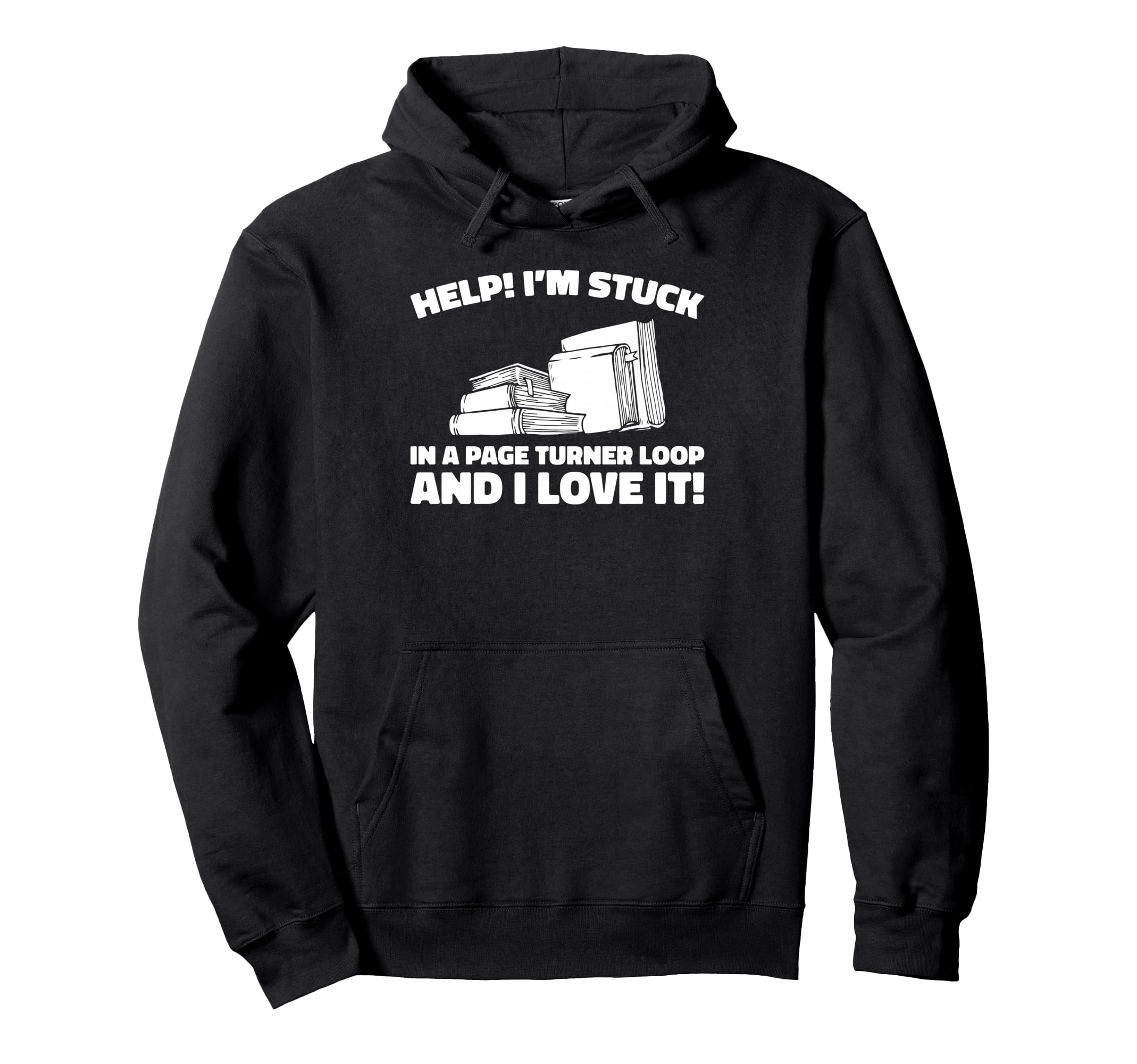 Bookworm Library Bibliophile Literature Hoodie - Unique Graphic Men Women - T-Shirt, Sweatshirt, Hoodie