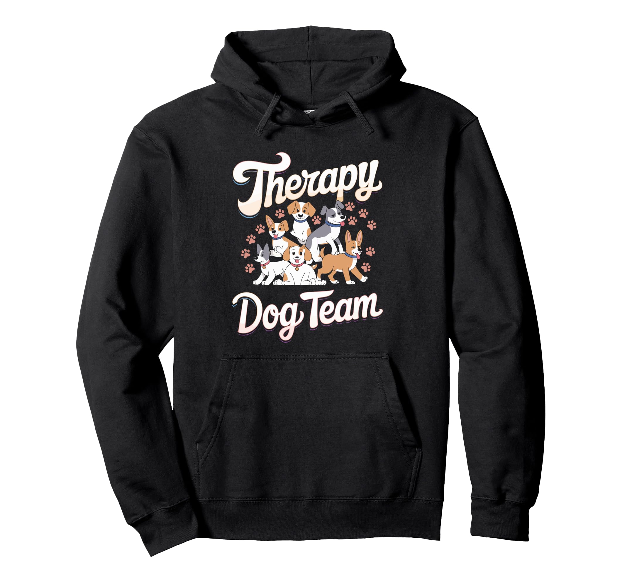Therapy Dog Team Matching Therapy Dog Hoodie - Streetwear Style Unisex - T-Shirt, Sweatshirt, Hoodie