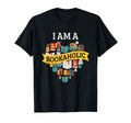 I Am Bookaholic I Reading Book Literature T-Shirt - Trendy Graphic Unisex - T-Shirt, Sweatshirt, Hoodie