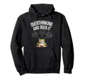 Funny Tired Frog Meme Overthinker Mental Hoodie - Unique Graphic Men Women - T-Shirt, Sweatshirt, Hoodie