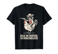 Hold Partner Im Overstimulated T-Shirt - Minimalist Print for Adults - T-Shirt, Sweatshirt, Hoodie