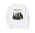 I Silently Correct Your Grammar Skull Sweatshirt - Unique Graphic Unisex - T-Shirt, Sweatshirt, Hoodie