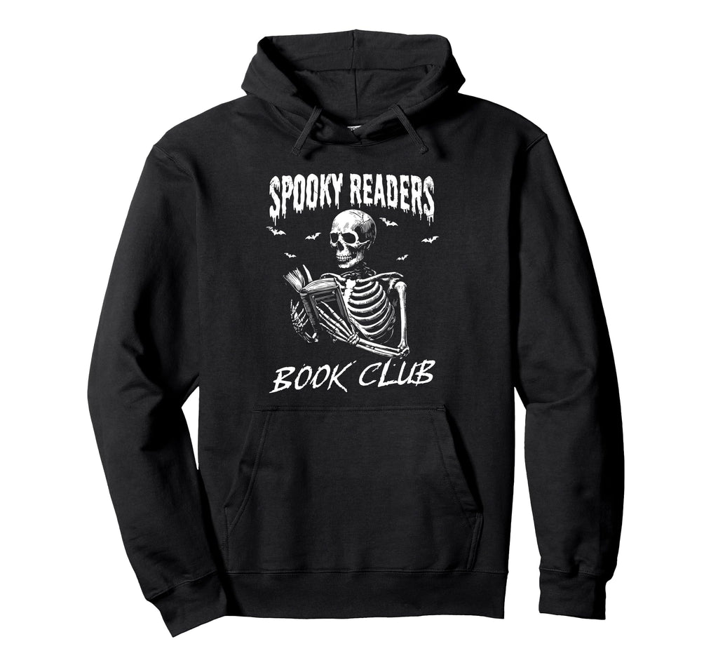 Reading Bookworm Bookish Skeleton Hoodie - Casual Everyday Wear Unisex - T-Shirt, Sweatshirt, Hoodie