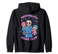 Groovy Overstimulated Moms Club Hoodie - Unique Graphic for Adults - T-Shirt, Sweatshirt, Hoodie