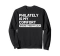 Hobby Self Care Stamp Collectors Sweatshirt - Minimalist Print Unisex - T-Shirt, Sweatshirt, Hoodie