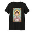 Little Buddha Stained Glass Spiritual T-Shirt - Aesthetic Graphic Unisex - T-Shirt, Sweatshirt, Hoodie