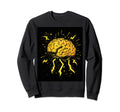 Gehirn Blitze Neurodivers Berstimuliert Hoodie - Novelty Apparel for Adults - T-Shirt, Sweatshirt, Hoodie