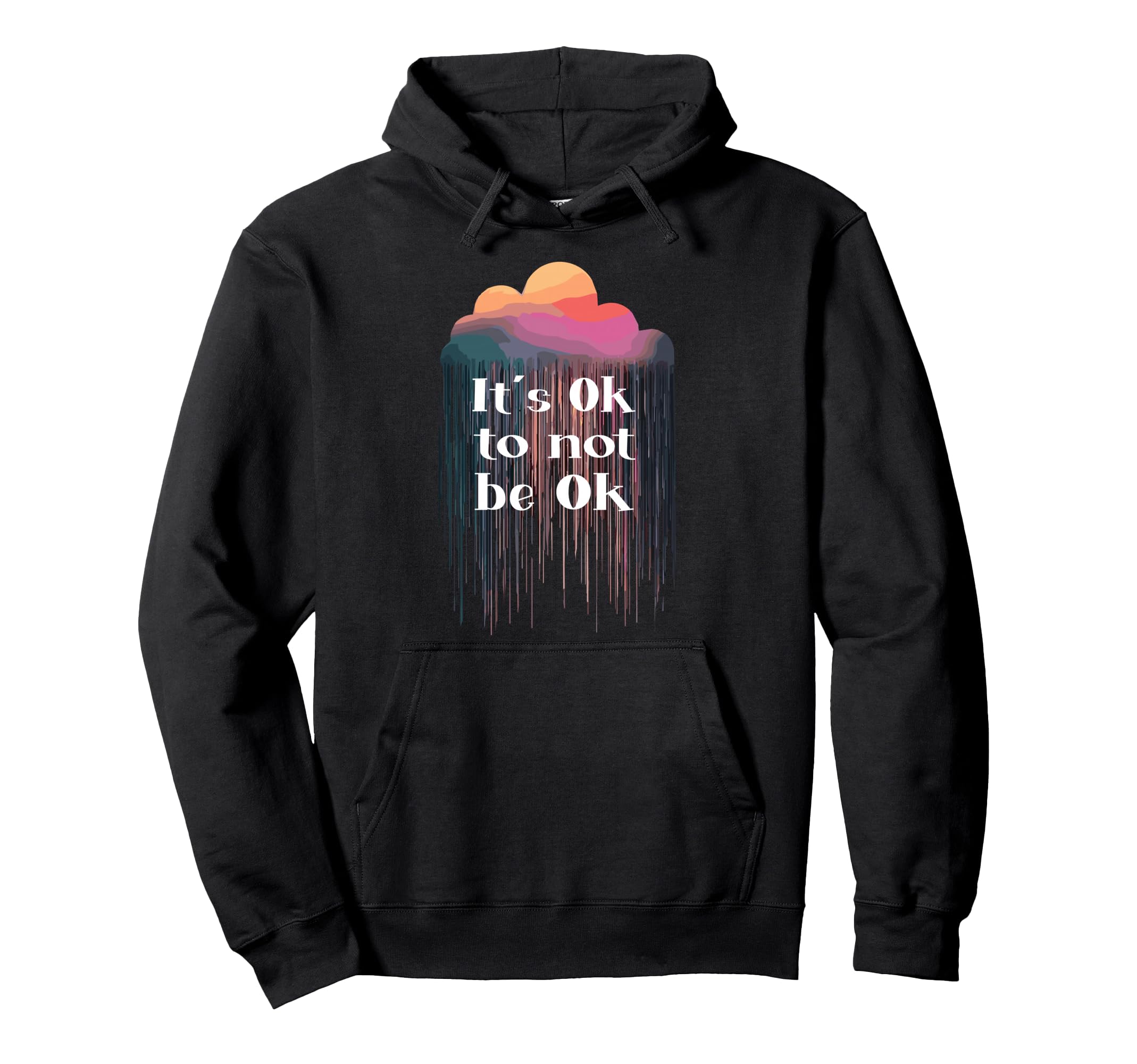Mental Health Matters End Stigma Mental Hoodie - Trendy Graphic for Adults - T-Shirt, Sweatshirt, Hoodie