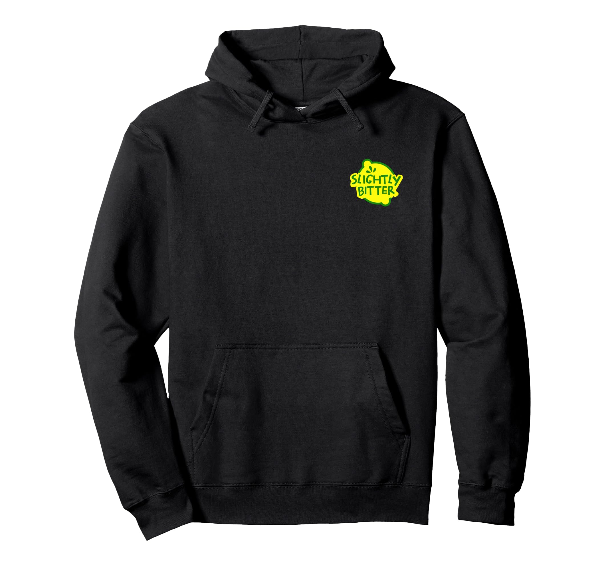 Slightly Bitter Funny Lemon Hoodie - Graphic Print Unisex - T-Shirt, Sweatshirt, Hoodie
