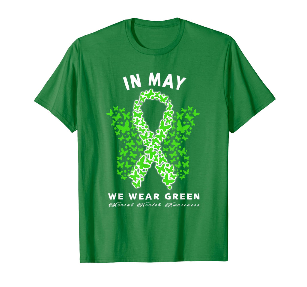 May We Wear Green Butterfly T-Shirt - Casual Everyday Wear Men Women - T-Shirt, Sweatshirt, Hoodie
