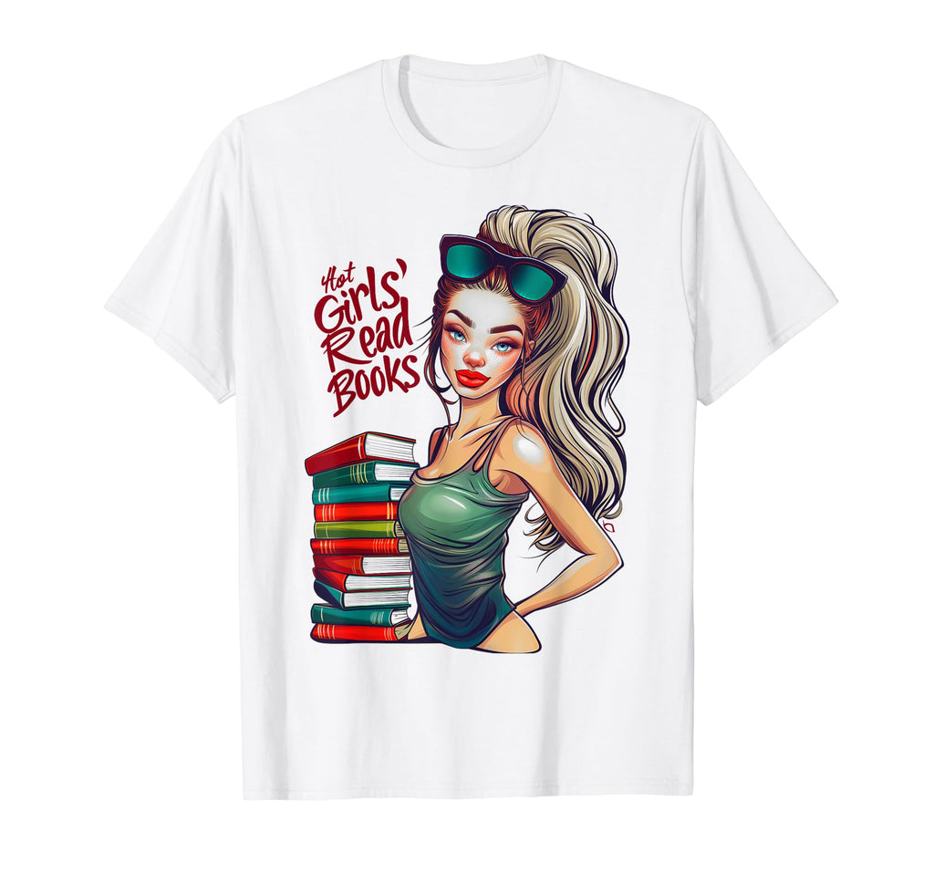 Hot Read Books Spicy Bookish Dark T-Shirt - Trendy Graphic Men Women - T-Shirt, Sweatshirt, Hoodie