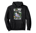 Plant Lover Botanical House Plant Hoodie - Custom Art Print Men Women - T-Shirt, Sweatshirt, Hoodie