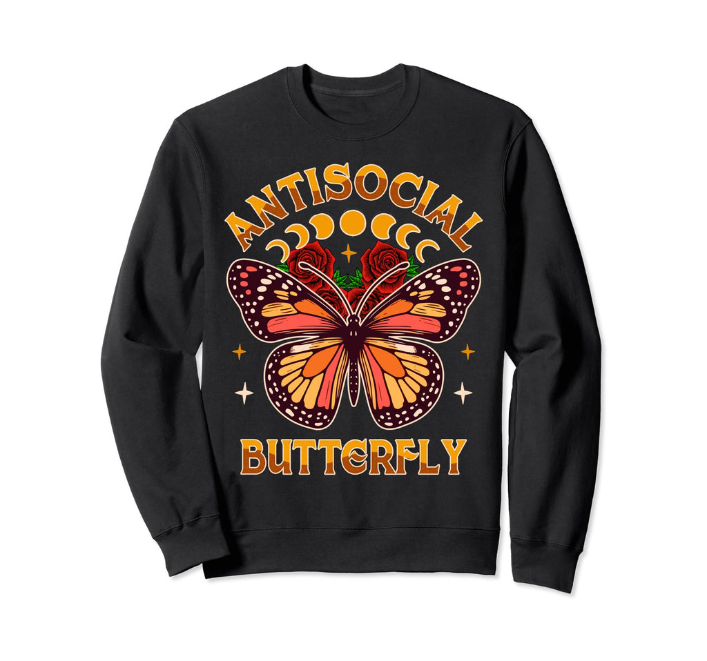 Anti Social Introvert Not Hugger Anti Sweatshirt - Streetwear Style Unisex - T-Shirt, Sweatshirt, Hoodie