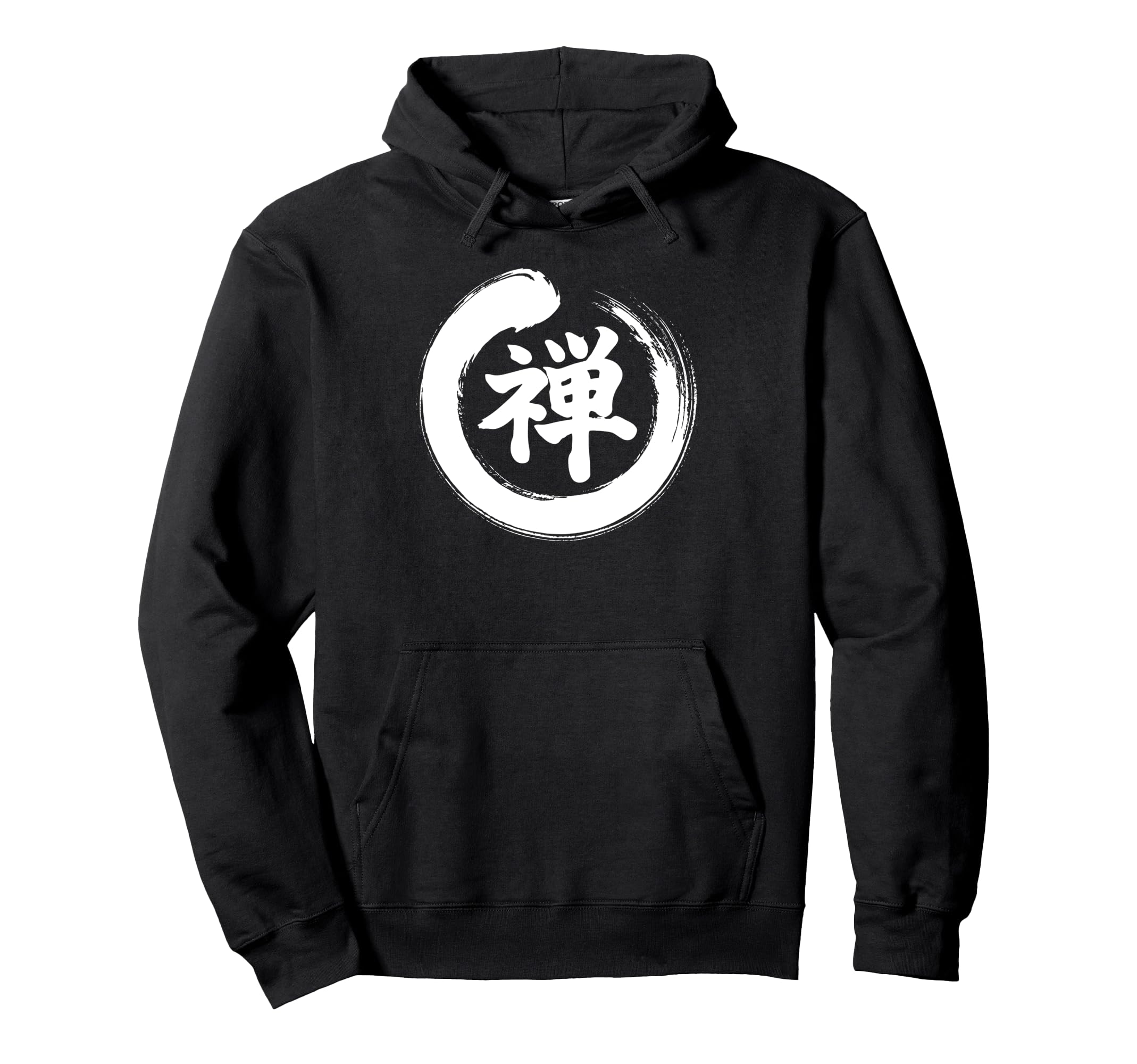 Meditation Enso Circle Mindfulness Hoodie - Trendy Graphic Men Women - T-Shirt, Sweatshirt, Hoodie