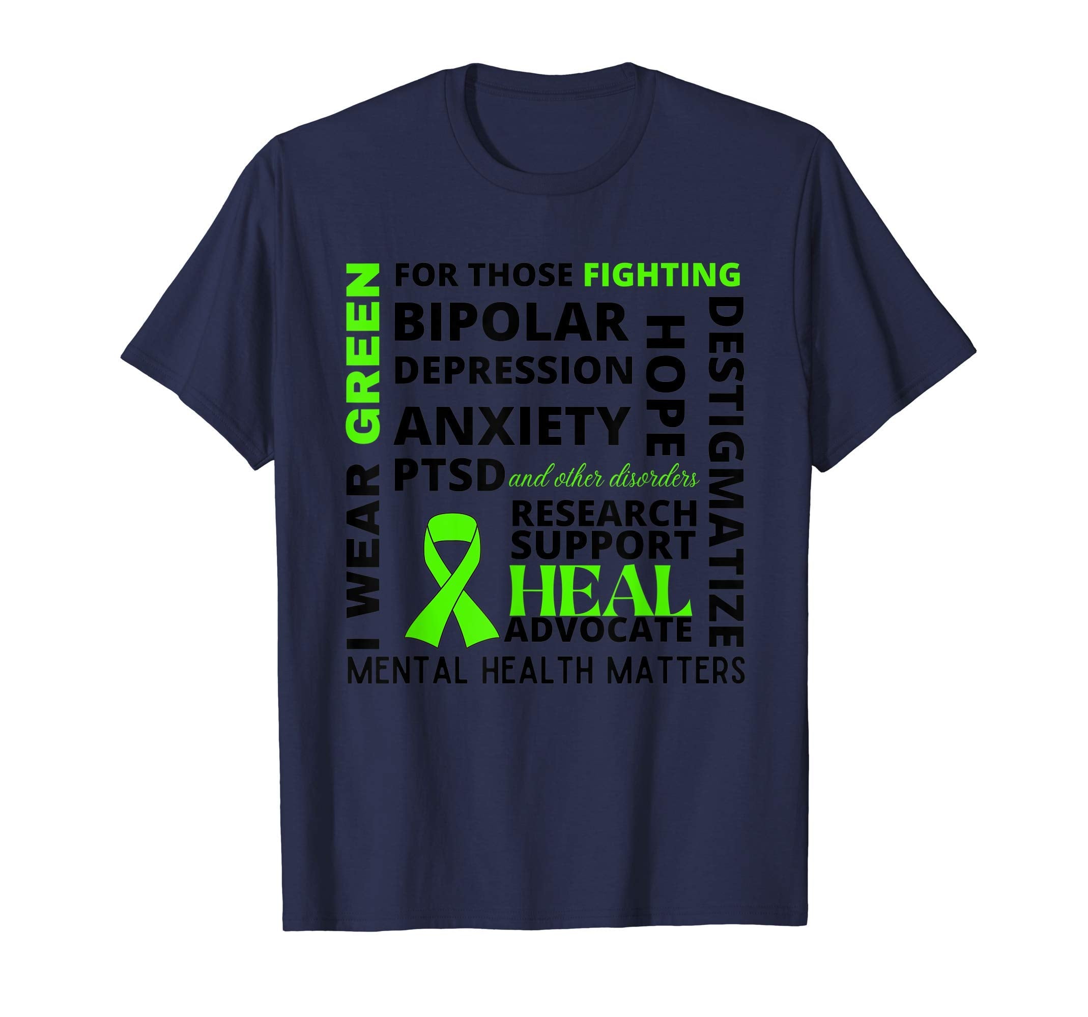Mental Health Matters Mental Health Sweatshirt - Unique Graphic Men Women - T-Shirt, Sweatshirt, Hoodie