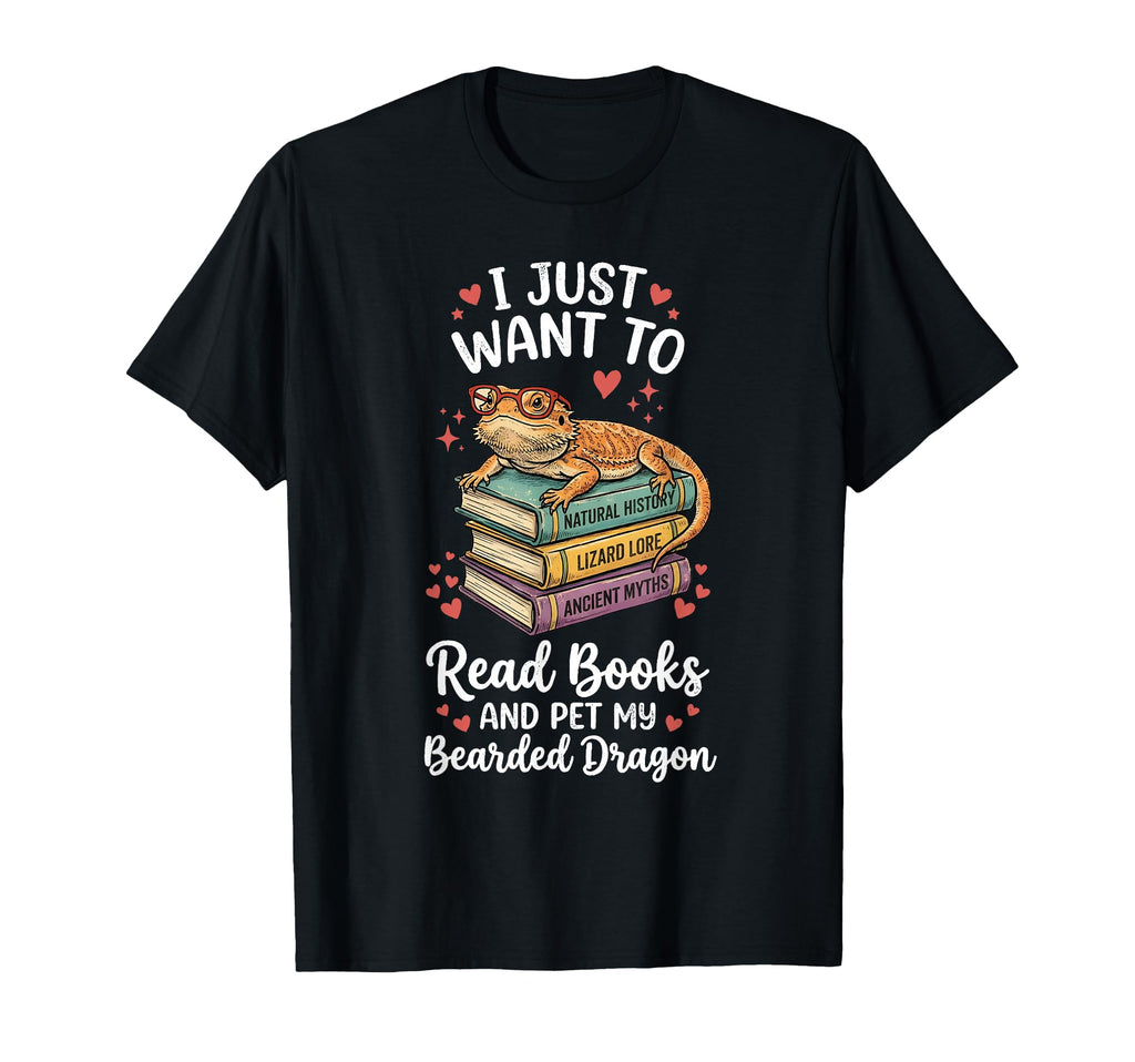 I Just Want To Read Books And Pet My T-Shirt - Fun Novelty Design Unisex - T-Shirt, Sweatshirt, Hoodie