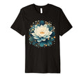 Lotus Flower Symbol Purity And Strength T-Shirt - Custom Art Print Unisex - T-Shirt, Sweatshirt, Hoodie