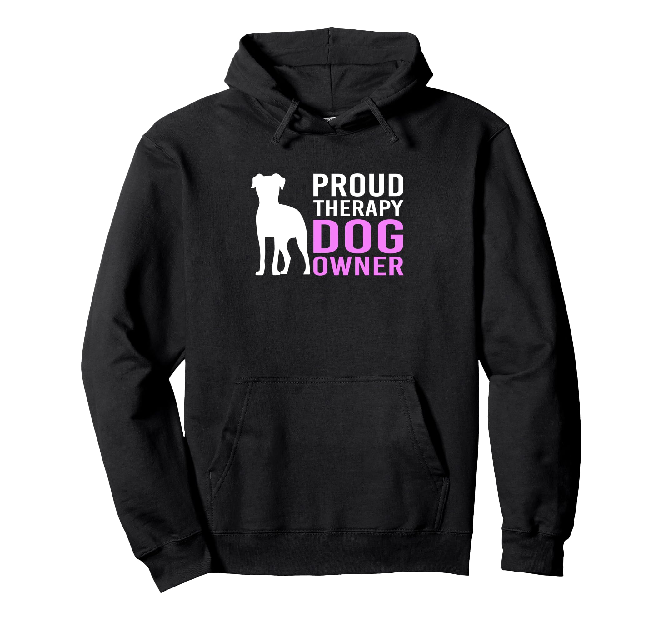 Therapy Dog Lover Proud Therapy Dog Hoodie - Unique Graphic for Adults - T-Shirt, Sweatshirt, Hoodie