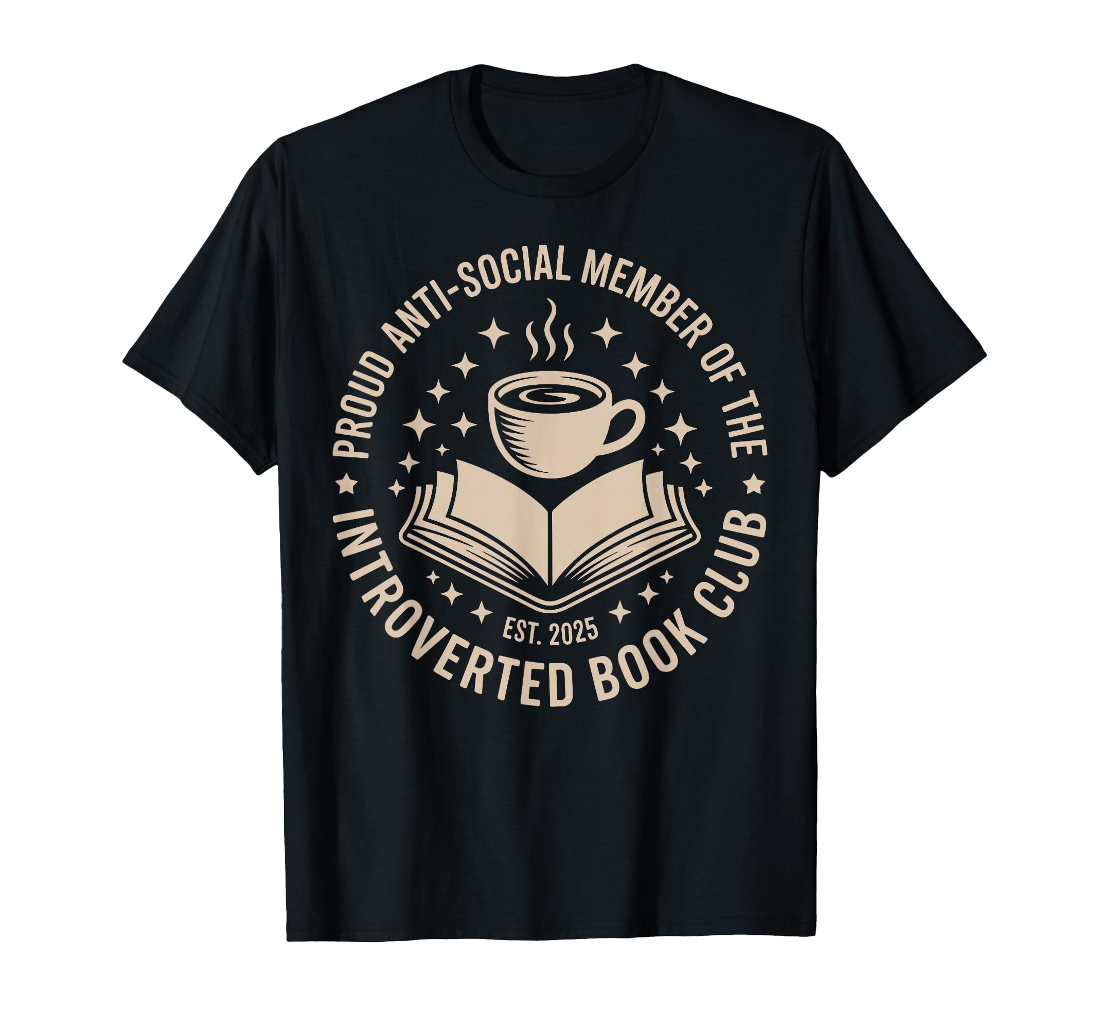 Proud Introverted Book Club Anti T-Shirt - Novelty Apparel Men Women - T-Shirt, Sweatshirt, Hoodie