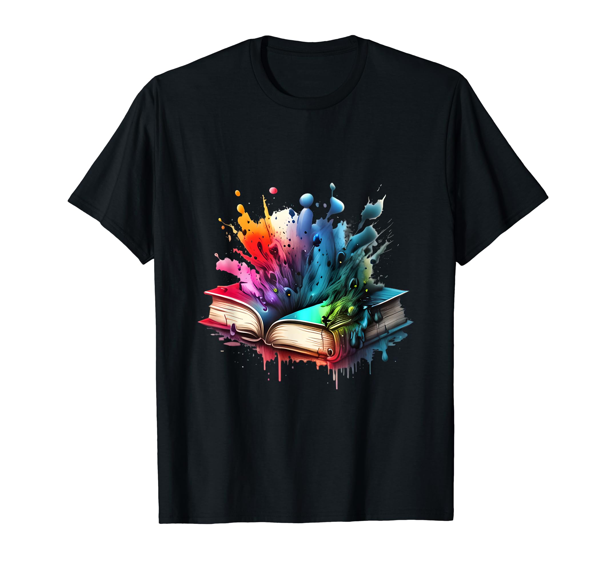 Book Illustration Book Reading Books T-Shirt - Aesthetic Graphic Unisex - T-Shirt, Sweatshirt, Hoodie