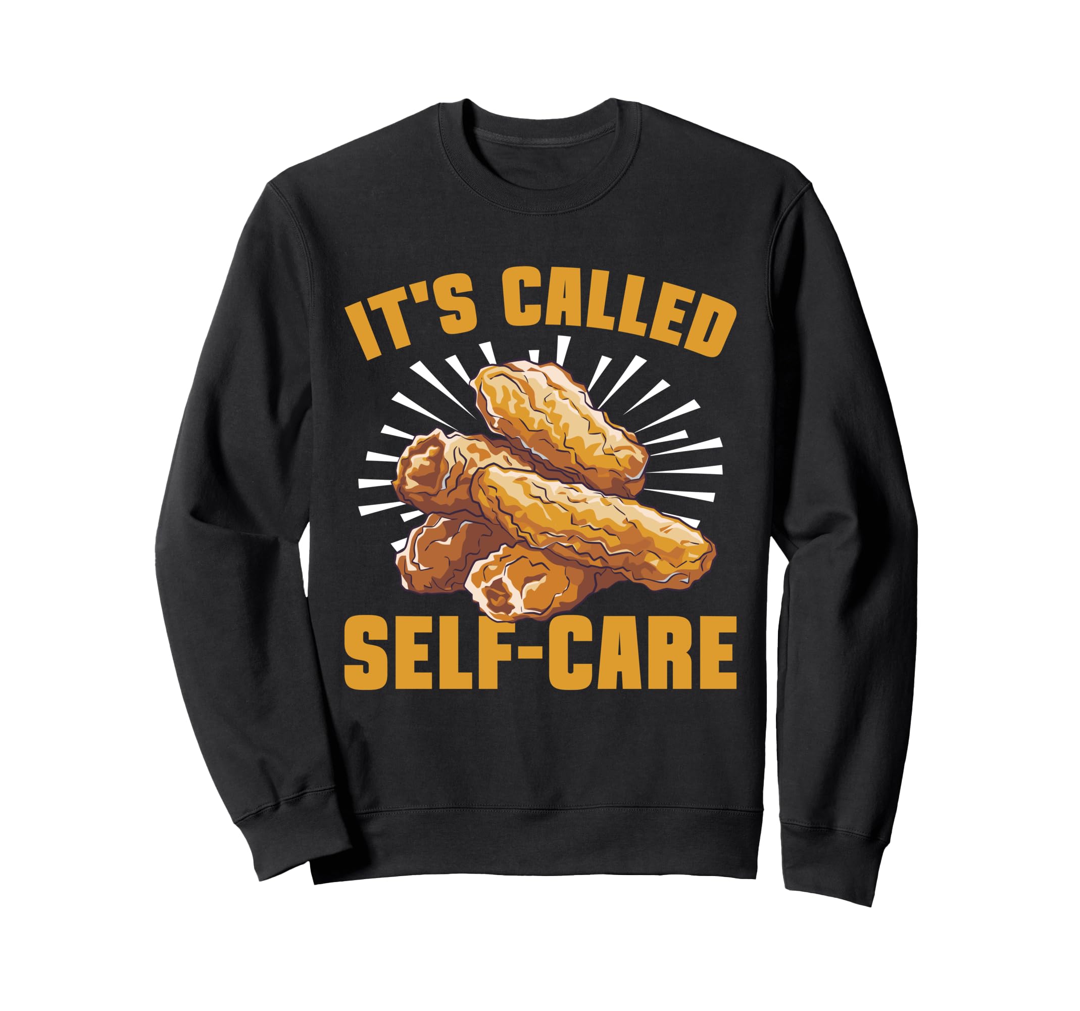 Chicken Tender Gift Food Lover Tendies Hoodie - Unique Graphic Men Women - T-Shirt, Sweatshirt, Hoodie